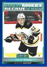 Oskar Steen #648 - 2021-22 O-Pee-Chee - Marquee Rookies Blue Border Update