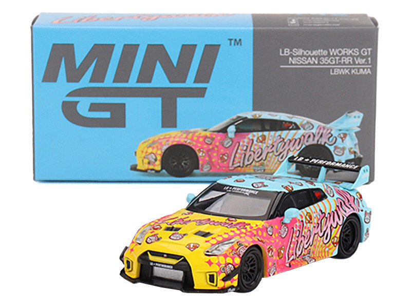 Mini GT Nissan 35GT-RR Ver.1 LB-Silhouette Works GT 