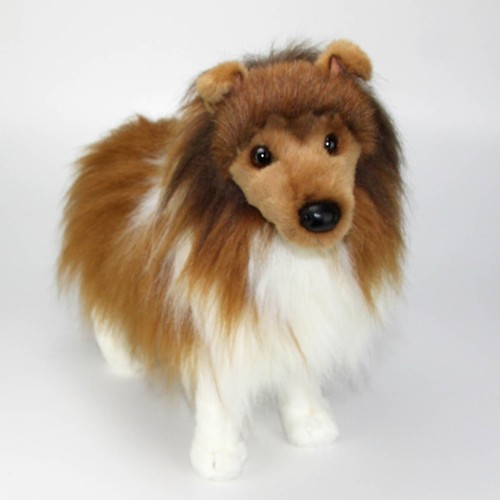 Sheltie Shetland Sheepdog "Dixie" Kuscheltier Hund Plüschtier Plüsch Stofftier - Bild 2 von 4