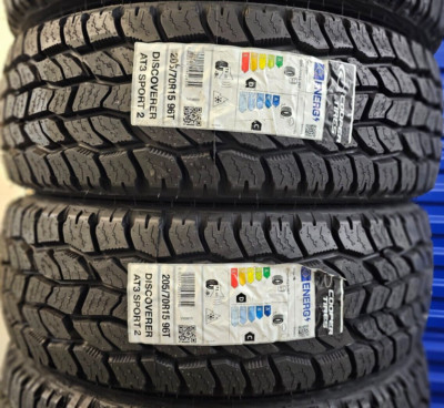 2X COOPER SPORT AT3 205/70 R15 96T SUV/4X4 ALL TERRAIN TYRES 205 70 15 ...