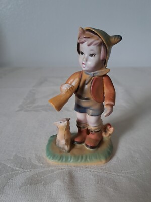 Vintage Plastic Hummel Sheep Herder Boy 4'' Figure 