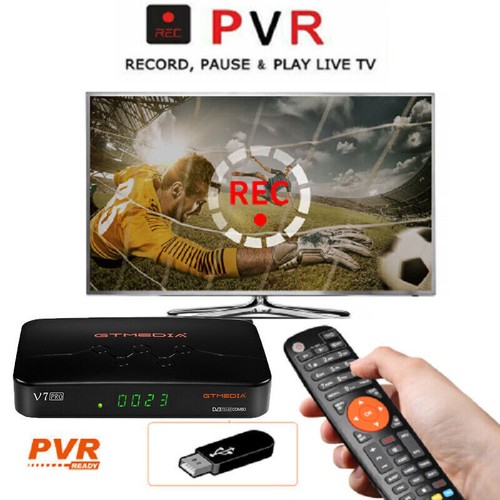 FullHD Digital TVSAT Receptor HDMI DVB-T2/S2 Tivusat Receptor de satélite PVR - Imagen 7 de 14