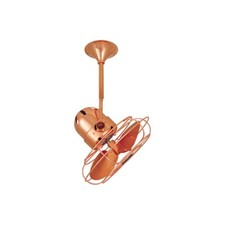 Matthews Fan Company Bianca Directional Polished Copper Wood - BD-CP-WD