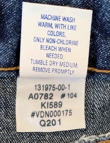 Vintage Women's 2001 Old Navy Denim Jean Skirt Mini Dark Wash Size 8 Zipper Fly - Bild 3 von 4