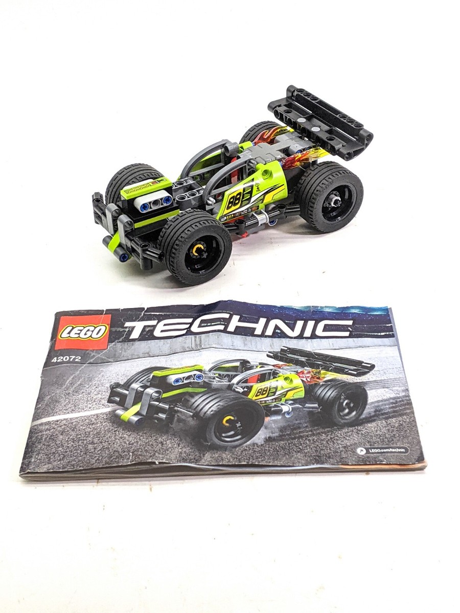 LEGO Technic 42072 Whack! Pullback Car Racer - 100% Complete with