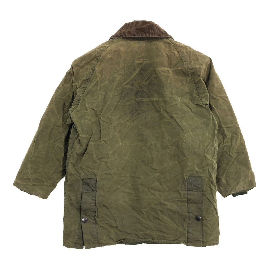 ジャケット・アウター Barbour Tartan Bedale 36 Barbour BEDALE Oiled Jacket Blouson Coat Men Size C 36 Olive Green