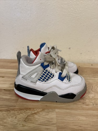 Nike Air Jordan 4 Retro What The Size 5c Toddler Sneakers - Picture 4 of 10