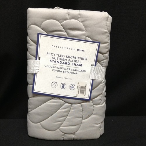 pottery barn pbteen autumn floral comforter bed quilt w/ sham twin gray NEW - Picture 4 of 7
