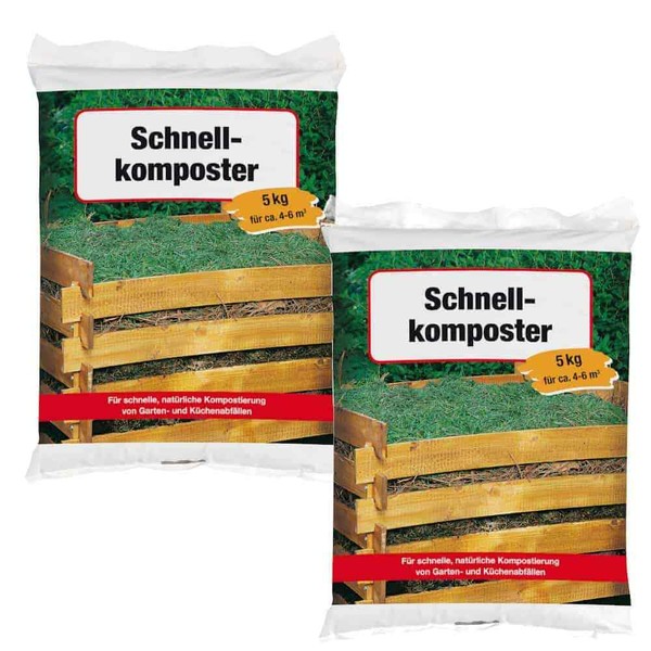 Schnellkomposter 10 Kg-Komposthilfe Kompostbeschleuniger Kompost Verottung 2X5Kg-image