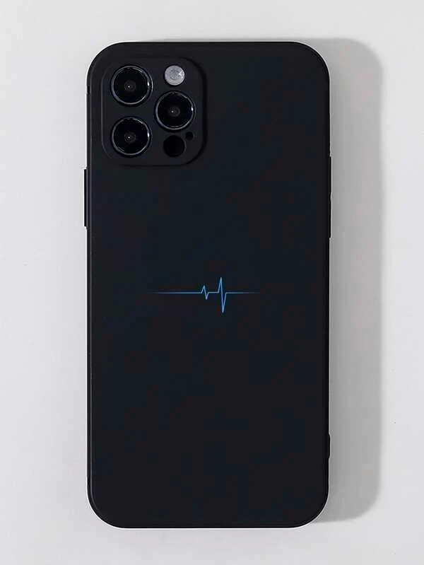 COVER CUSTODIA TELEFONO IPHONE 11 SILICONE NERO SMARTPHONE APPLE