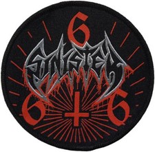 Sinister - 666 Round Patch Aufnäher ca. 10cm