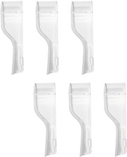 Electric Toothbrush Heads Cover, 6 Pack, Oral-B Compatible, Clear Caps