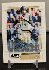 KYLE SHURMUR 2019 Panini Score Auto RC VANDERBILT