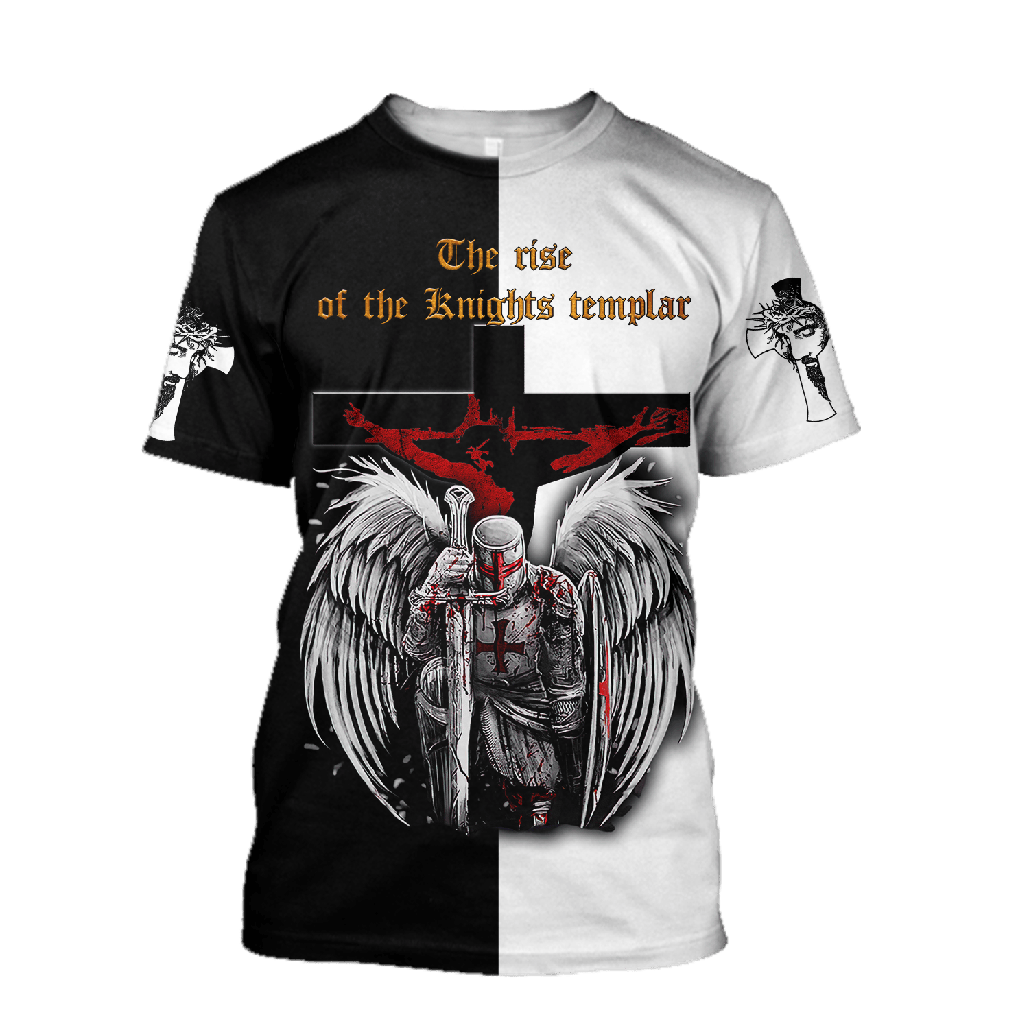 The Rise Of Knight God 3D All Over Printed Style For Men And Women T-shirt
