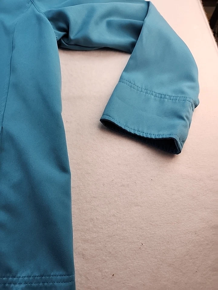 Chaqueta Blusa Allison Daley Bordada Para Mujer 18 Verde Cremallera Completa Poliéster Foto 2 de 4