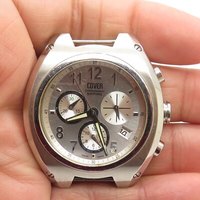 Cover CO80 Impressions Analog Silver  Dial Men's Watch (No Band)
