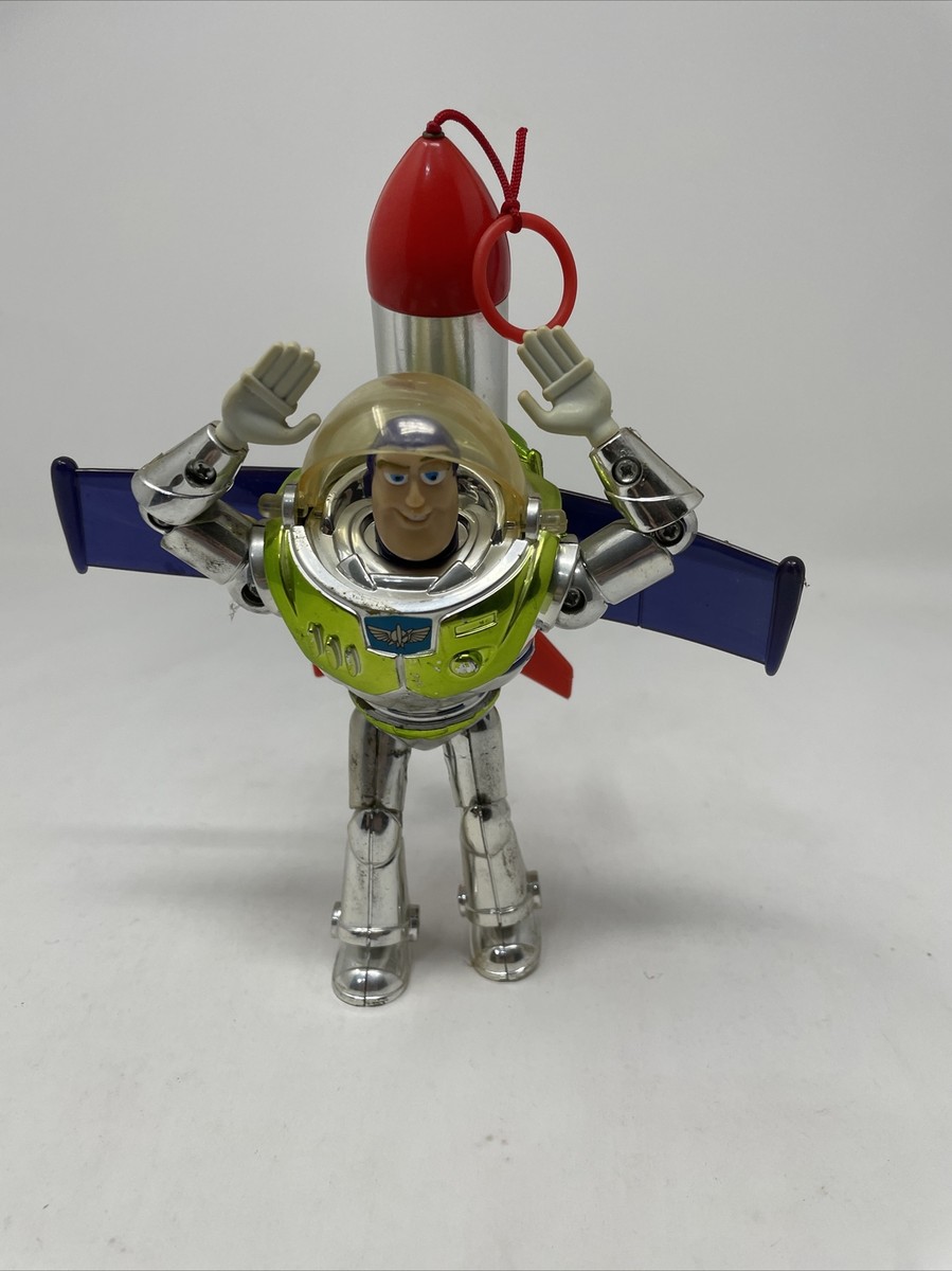 Thinkway Disney Toy Story Metallic Buzz Lightyear Pullstring