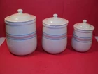 Canaster set of 3 possible Mc Coy Pottery # 133 ,134 ,135