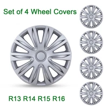 13" 14" 15" 16" Set of 4 Wheel Covers Full Rim Snap On Hub Caps for Chevrolet