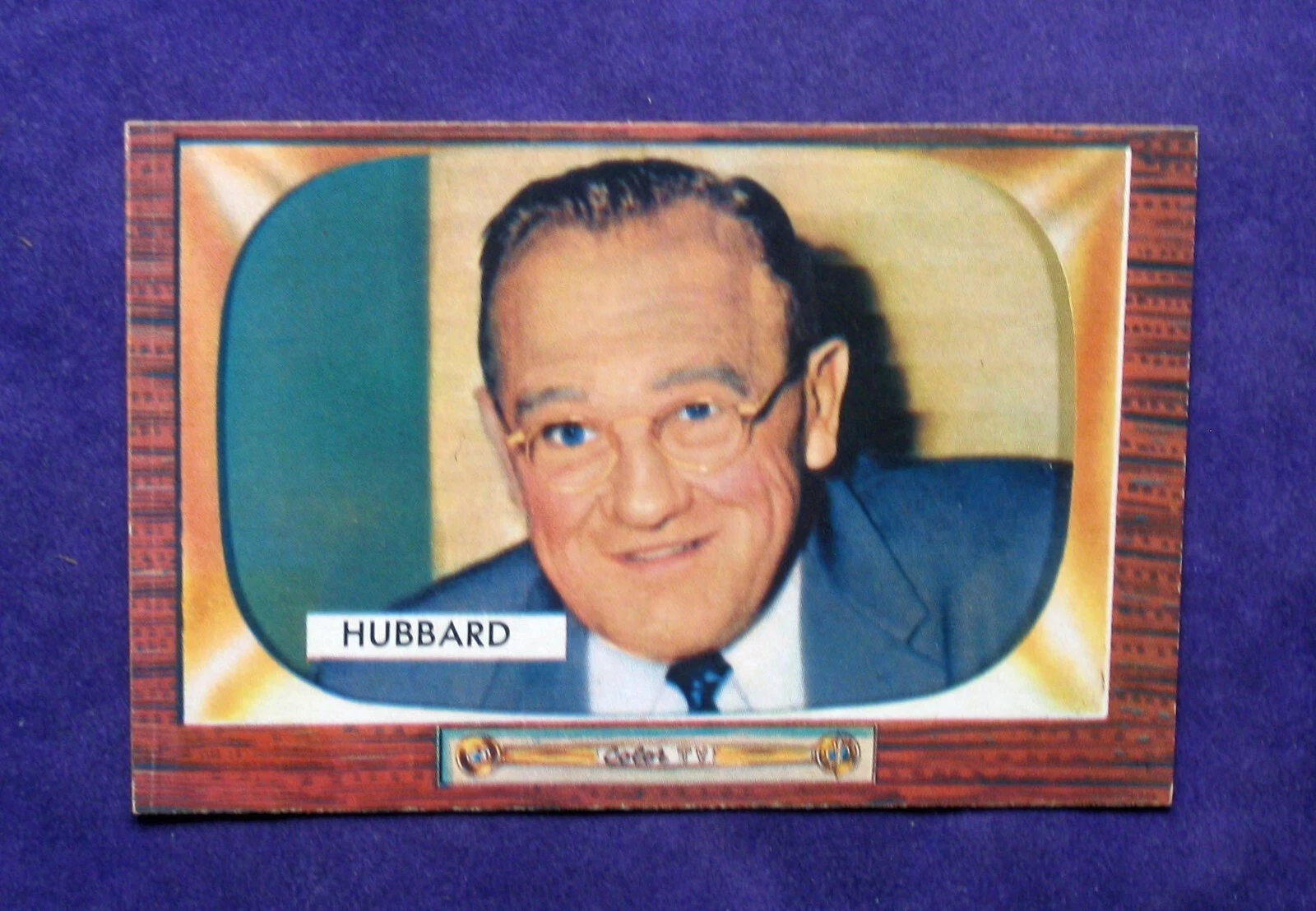 Cal Hubbard trading card
