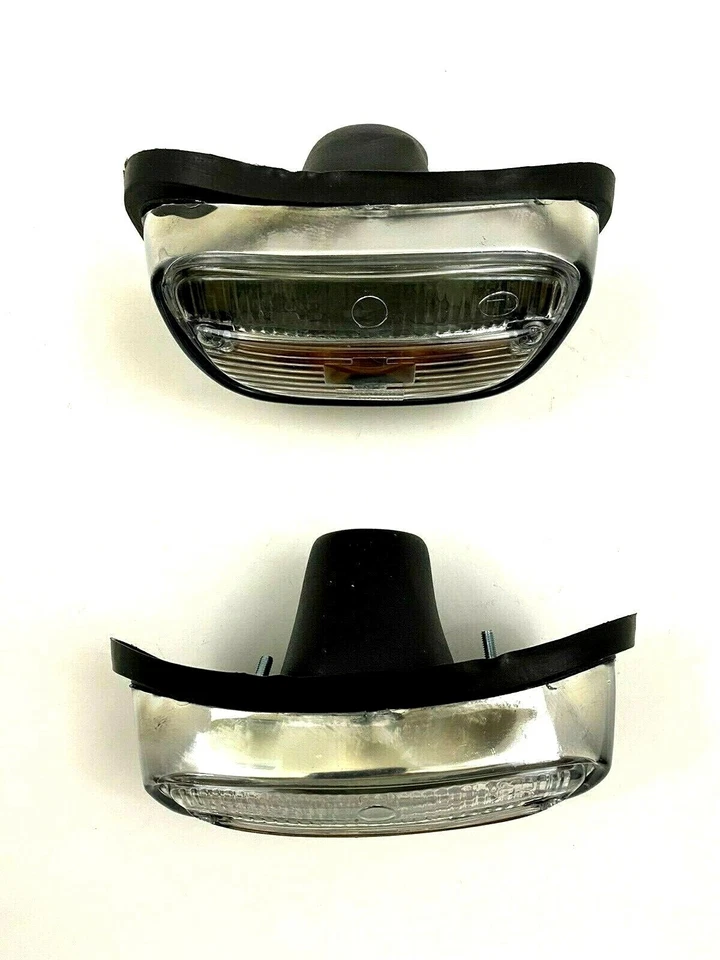 Juego de luces intermitentes delanteras Peugeot 404 incluye bota de goma lente transparente NUEVO #255 Foto 3 de 4