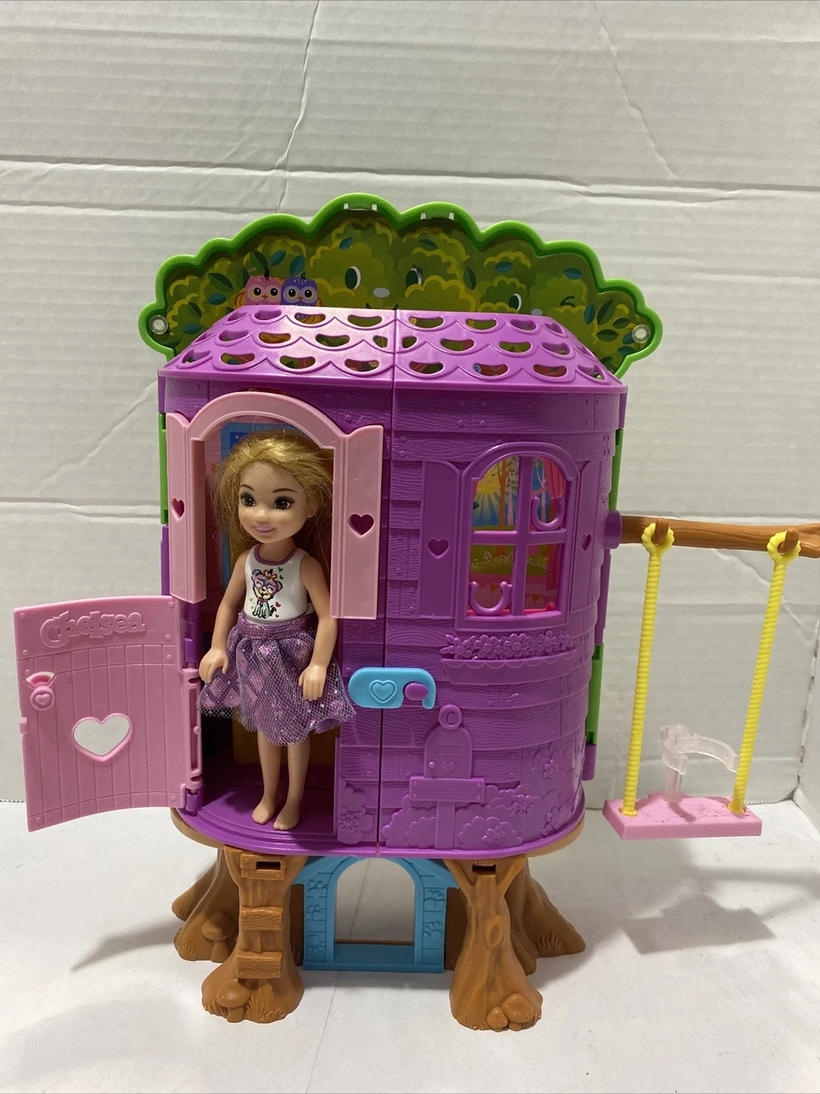 Barbie Club Chelsea Doll Tree House & Doll