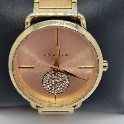Michael Kors Portia Rose Gold Ladies Watch MK3706 Michael Kors Ladies Watch Portia MK3706 | Watches Prime main image 3
