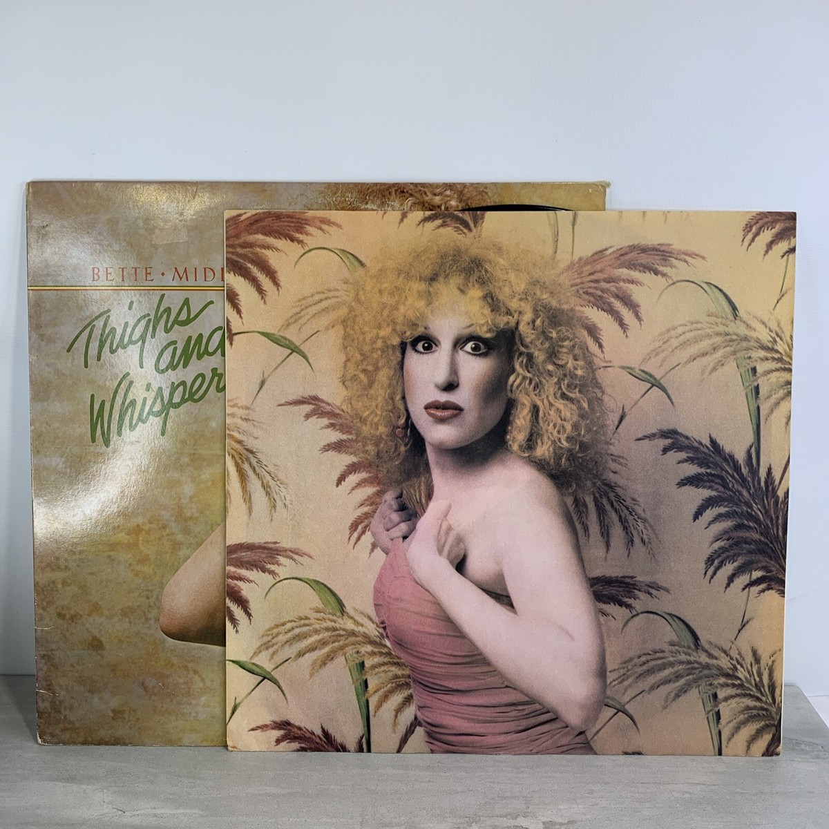 BETTE MIDLER - THIGHS and WHISPERS - VINYL LP Album 33 - Atlantic