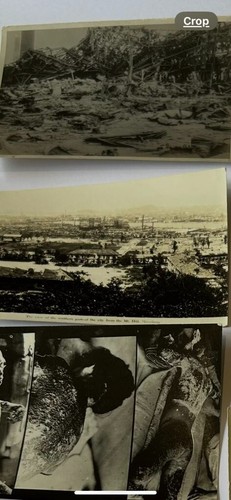7 photos of Hiroshima after atomic bomb, WW2. INHERITED. - Picture 3 of 5