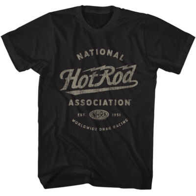 National Hotrod Association NHRA Est 1951 World Wide Drag Racing Men's T Shirt