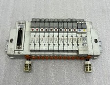 Smc Mainfold Sy3445-5fu W/ 10pcs Sy3140-5fu Used Works