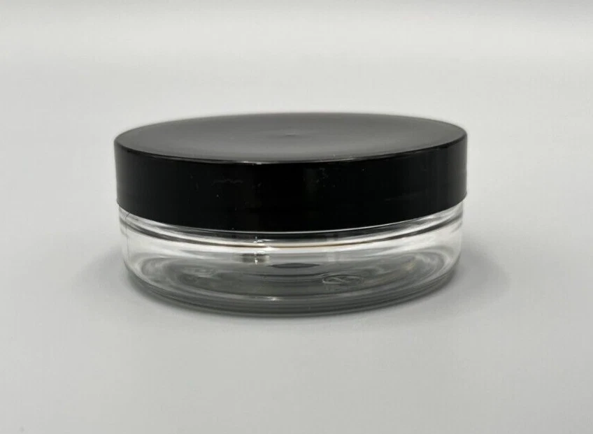 Jars Plastic Storage Containers Clear PET Screw Top Lids 50 ml | 100 qty
Opens in a new window or ta