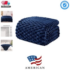 Queen Size Blanket for Bed, 90x90 Inches Soft Cozy Warm Plush Blanket, Fleece...