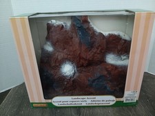 Lemax LANDSCAPE ACCENT Small Village Mountain...