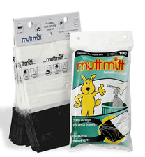 Mutt Mitt Dog Waste Pick Up Bag, 100-Count