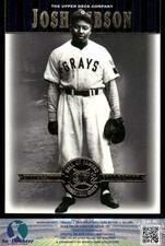 2001 Upper Deck Hall of Famers #32 Josh Gibson Pittsburgh Crawfords 4.1C