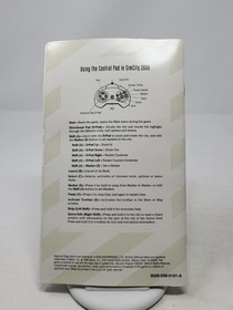 SIM CITY 2000 Sega Saturn Complete CIB Game Tested & Working