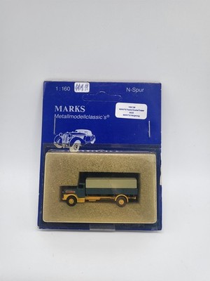 Marks Spur N 6503 Modellfahrzeug MAN F 8 Hängerzug 2.-teilig in OVP MA109