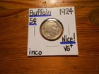 1924 Buffalo Nickel VG+ NICE!!!! LOOOOOOK!!!!!