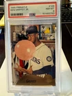 1995 Pinnacle Ken Griffey Jr. #128 Bubble Gum Card PSA 8 NM-MINT