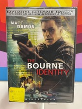 The Bourne Identity Widescreen Extended Edition DVD 2004 Sealed