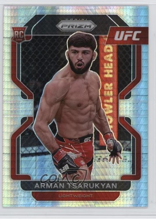 2022 Panini Prizm UFC Hyper Prizm Arman Tsarukyan #187 1wv