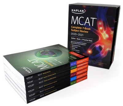 MCAT Complete 7-Book Subject Review 2020-2021: Online + Book + 3 Practice Te...