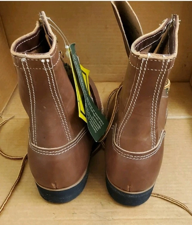 Nuevo con etiquetas y caja Vintage Walker Botas Hombre Resistentes al Aceite Talla 8 D Foto 4 de 4