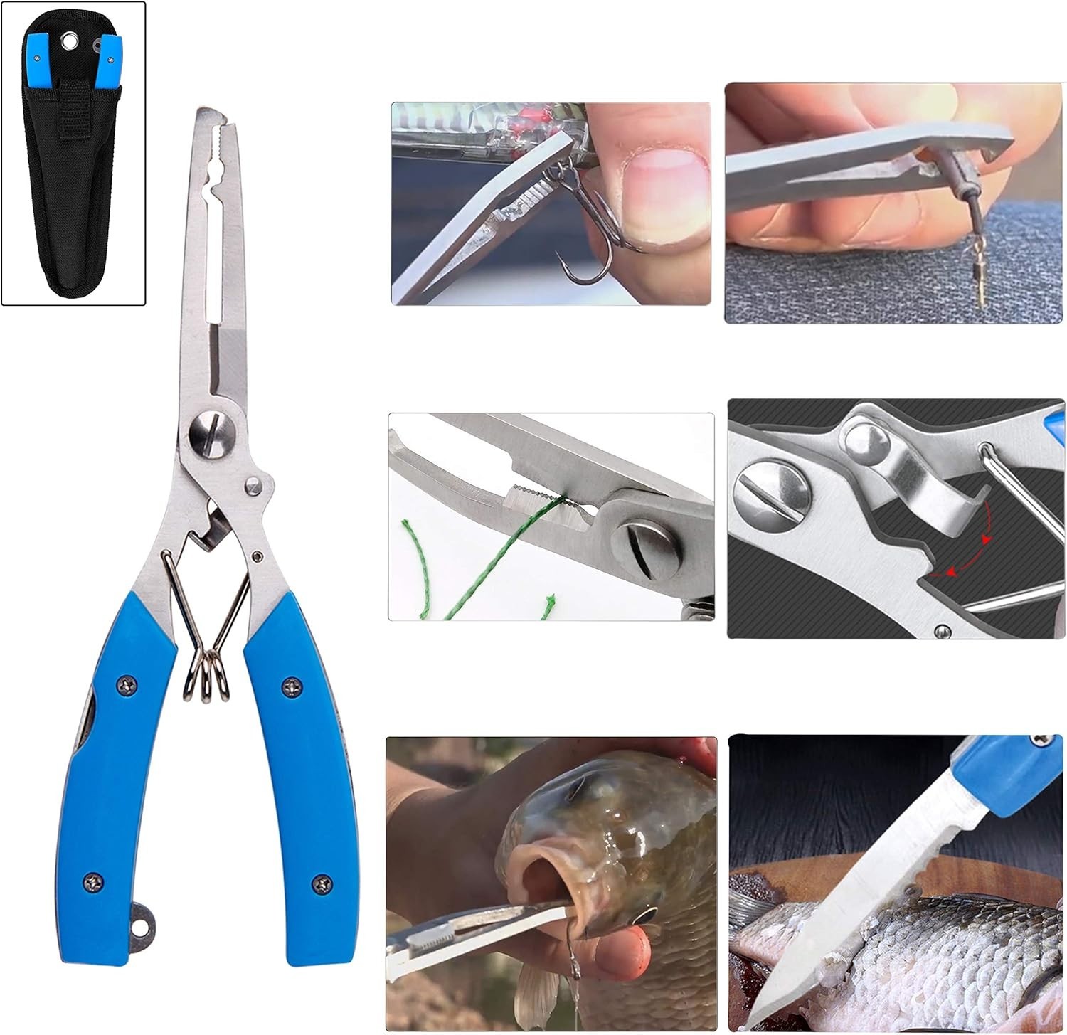 Fishing Spinner Bait Making Kit, 261pcs DIY Fishing Lure Making Kit Buzzbait ... - Image 7