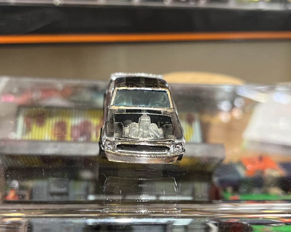 Hot Wheels Redline 1969 Boss Hoss Silver Auto Giocattolo Cromata - Foto 5