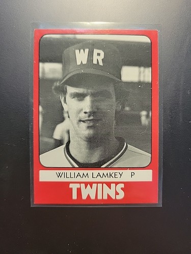 1980 TCMA Wisconsin Rapids Twins #6 William Lamkey - Bild 1 von 2