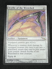Magic the Gathering MTG Scythe of the Wretched Artifact Mirrodin Rare