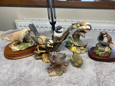 7 x Beautiful Birds Various Artists - Goldfinch, Mallard, Pheasant etc vgc