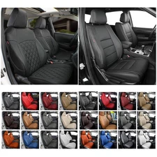 EKR Custom-Fit Jeep Wrangler Seat Covers - Custom-Fit, Comfort Leather 13 Colors